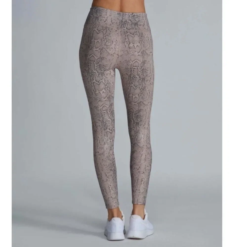 NWOT Blush Snake Sahara Legging size Small